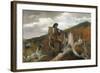 A Huntsman And Dogs-Winslow Homer-Framed Giclee Print