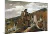 A Huntsman And Dogs-Winslow Homer-Mounted Giclee Print