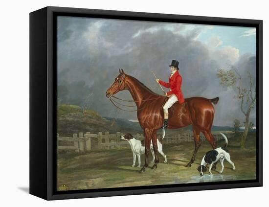 A Huntsman and Hounds, 1824-David of York Dalby-Framed Stretched Canvas