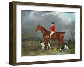 A Huntsman and Hounds, 1824-David of York Dalby-Framed Giclee Print