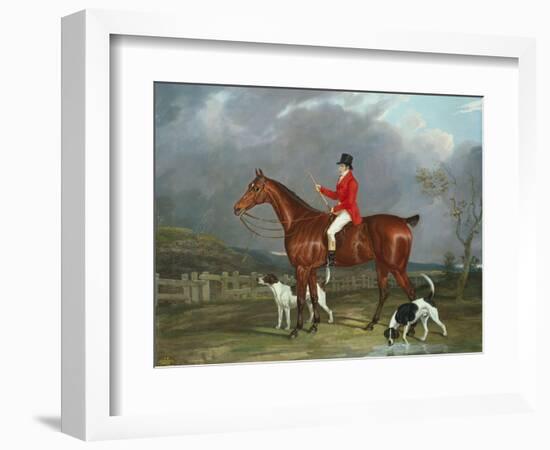 A Huntsman and Hounds, 1824-David of York Dalby-Framed Giclee Print