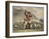 A Huntsman Lifting a Fox Above His Head-null-Framed Giclee Print