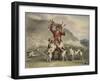 A Huntsman Lifting a Fox Above His Head-null-Framed Giclee Print