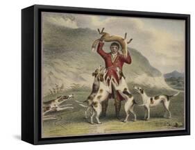 A Huntsman Lifting a Fox Above His Head-null-Framed Stretched Canvas