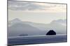 A Hurtigruten Cruise Boat in the Fjords of Norway, Scandinavia, Europe-Olivier Goujon-Mounted Photographic Print