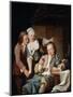 A Husband Deceived (Wine and Lov), 1765-Georg Melchior Kraus-Mounted Giclee Print