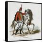 A Hussar, Early 19th Century (1882-188)-Jean Duplessis-bertaux-Framed Stretched Canvas
