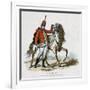 A Hussar, Early 19th Century (1882-188)-Jean Duplessis-bertaux-Framed Giclee Print