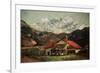 A Hut in the Mountains, C1874-Gustave Courbet-Framed Giclee Print