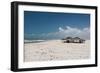 A Hut Lies Abandoned in Brazil's Lencois Maranhenses National Park-Alex Saberi-Framed Premium Photographic Print