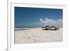 A Hut Lies Abandoned in Brazil's Lencois Maranhenses National Park-Alex Saberi-Framed Photographic Print