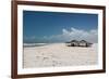 A Hut Lies Abandoned in Brazil's Lencois Maranhenses National Park-Alex Saberi-Framed Photographic Print