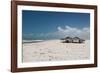 A Hut Lies Abandoned in Brazil's Lencois Maranhenses National Park-Alex Saberi-Framed Photographic Print