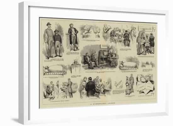 A Hydropathic Legend-null-Framed Giclee Print