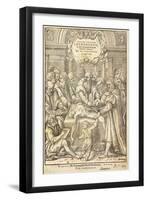 A Illustration Depicting a Dissection, 1559-null-Framed Giclee Print