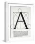 A, Illustration from 'Divina Proportione' by Luca Pacioli (C.1445-1517)-Leonardo da Vinci-Framed Giclee Print