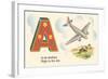 A is an Airplane-null-Framed Art Print