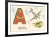 A is an Airplane-null-Framed Art Print