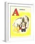 A Is for Animals-null-Framed Art Print