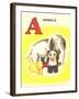 A Is for Animals-null-Framed Art Print