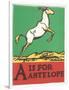 A is for Antelope-null-Framed Art Print