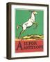 A is for Antelope-null-Framed Art Print