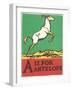 A is for Antelope-null-Framed Art Print