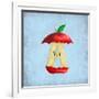 A Is For Apple-Marcus Prime-Framed Art Print