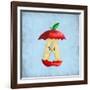 A Is For Apple-Marcus Prime-Framed Art Print