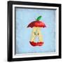 A Is For Apple-Marcus Prime-Framed Art Print