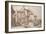 A Italian Farmyard-Jacques Callot-Framed Giclee Print