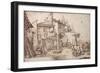 A Italian Farmyard-Jacques Callot-Framed Giclee Print