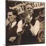 A. J. Cook led the Miners and the miners led the strike, c1926, (1938)-null-Mounted Photographic Print