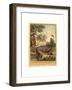 A.J. De Fehrt after Jean Baptiste Oudry (French-null-Framed Giclee Print