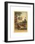 A.J. De Fehrt after Jean Baptiste Oudry (French-null-Framed Giclee Print