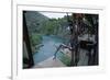 A. J. Hackett, Bungy Jumping, Kawarau Bridge, Queenstown, South Island, New Zealand-Jeremy Bright-Framed Photographic Print