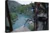 A. J. Hackett, Bungy Jumping, Kawarau Bridge, Queenstown, South Island, New Zealand-Jeremy Bright-Stretched Canvas