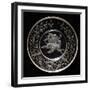 A J.& L. Lobmeyr Engraved Circular Dish-Franz Ullman-Framed Giclee Print