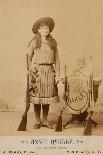 Annie Oakley Cabinet Photo-A.J. Wood-Art Print