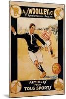 A.J. Woolley and Co. Sports Articles-null-Mounted Art Print
