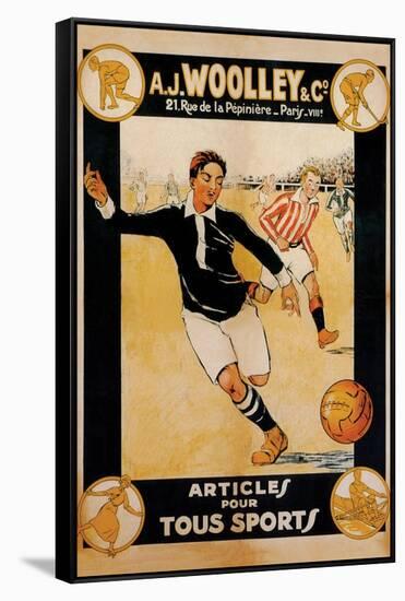 A.J. Woolley and Co. Sports Articles-null-Framed Stretched Canvas