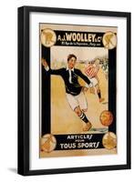 A.J. Woolley and Co. Sports Articles-null-Framed Art Print