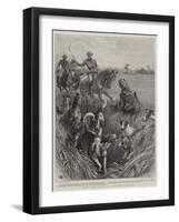 A Jackal Hunt in India, a Strange Sportsman-John Charlton-Framed Giclee Print