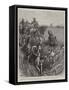 A Jackal Hunt in India, a Strange Sportsman-John Charlton-Framed Stretched Canvas