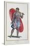 A Jagas Warrior, 1780-Pierre Duflos-Stretched Canvas