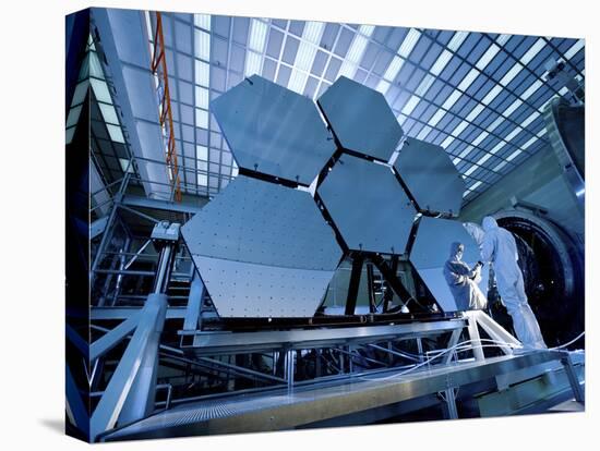 A James Webb Space Telescope Array Being Tested in the X-Ray and Cryogenic Facility-Stocktrek Images-Stretched Canvas