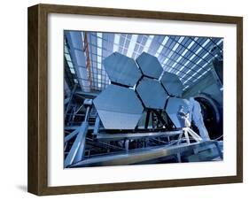 A James Webb Space Telescope Array Being Tested in the X-Ray and Cryogenic Facility-Stocktrek Images-Framed Photographic Print