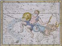 Constellations of Monoceros the Unicorn, Canis Major and Minor from A Celestial Atlas-A. Jamieson-Stretched Canvas