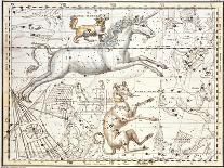 Constellations of Monoceros the Unicorn, Canis Major and Minor from A Celestial Atlas-A. Jamieson-Framed Stretched Canvas