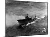 A Japanese Cruiser (Katori Class) Sinking off the Coast of French Indo-China after Attack by Sb2c's-null-Mounted Photographic Print